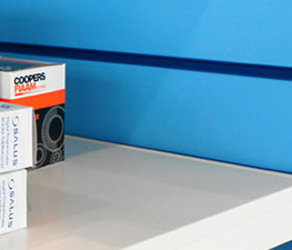 Slatwall and Shelf Combined